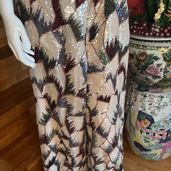 ANTHROPOLOGIE x BHLDN sequins jumpsuit - Picture 7 of 7